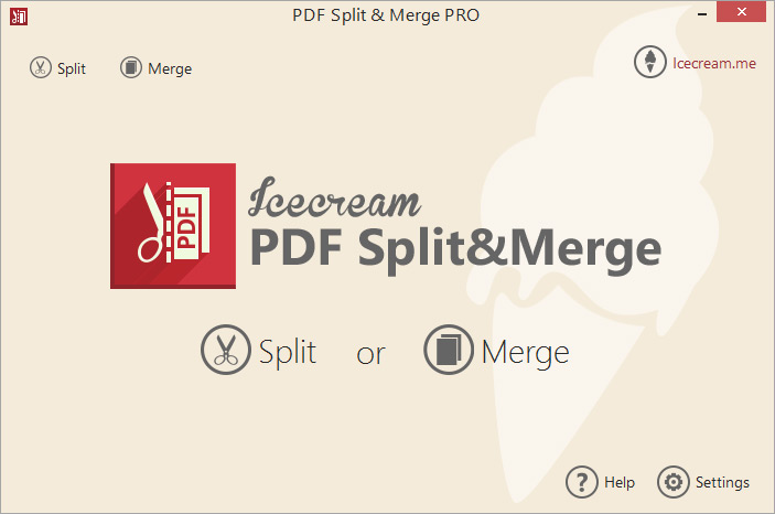 Icecream PDF Merge & Split