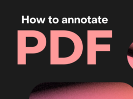 Annotate PDF