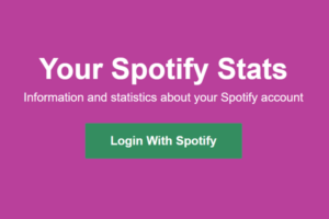 Here are some of the things you can do with Spotify stats