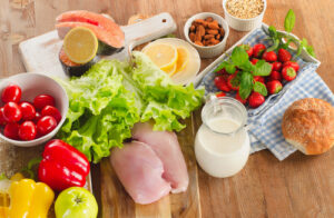 Why is maintaining a balanced diet crucial for skin care