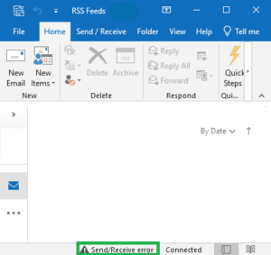 How to Fix Outlook Send Receive Error