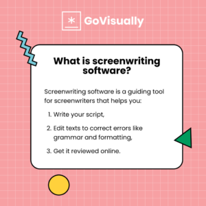 What is screenwriting software