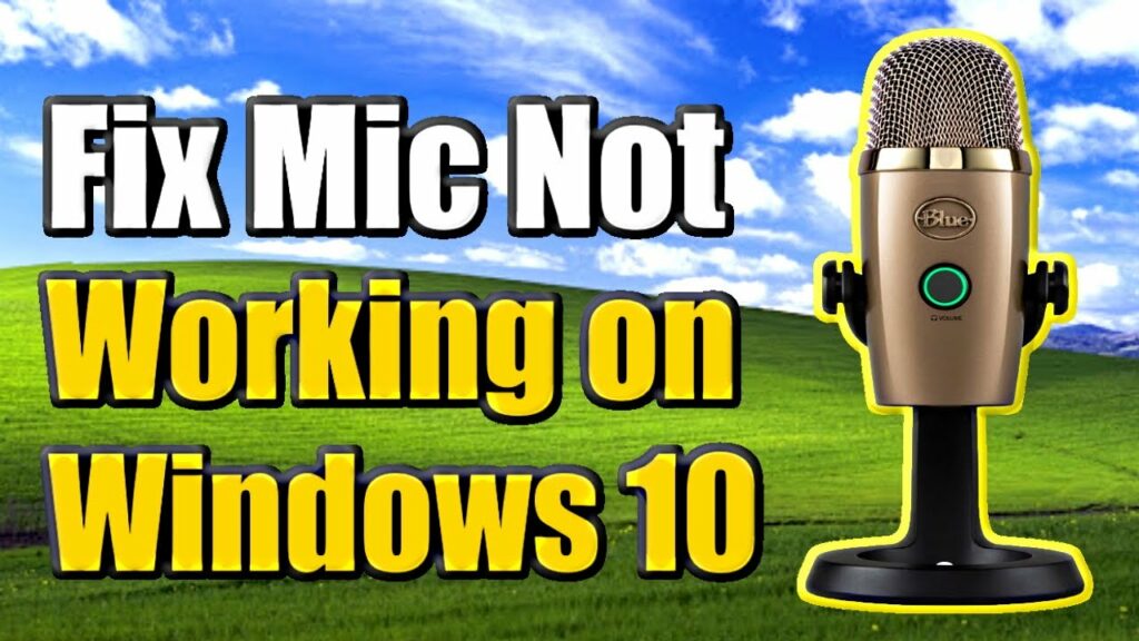 How To Fix Easily Microphone Not Working On Windows