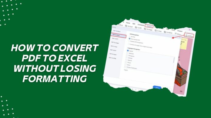 How To Convert Excel To PDF To Preserve Formatting