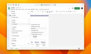 How to convert Excel files using Google Sheets