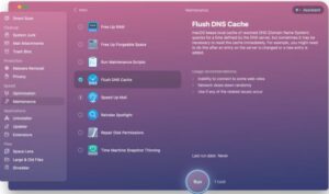 How to flush DNS cache on Mac in one click